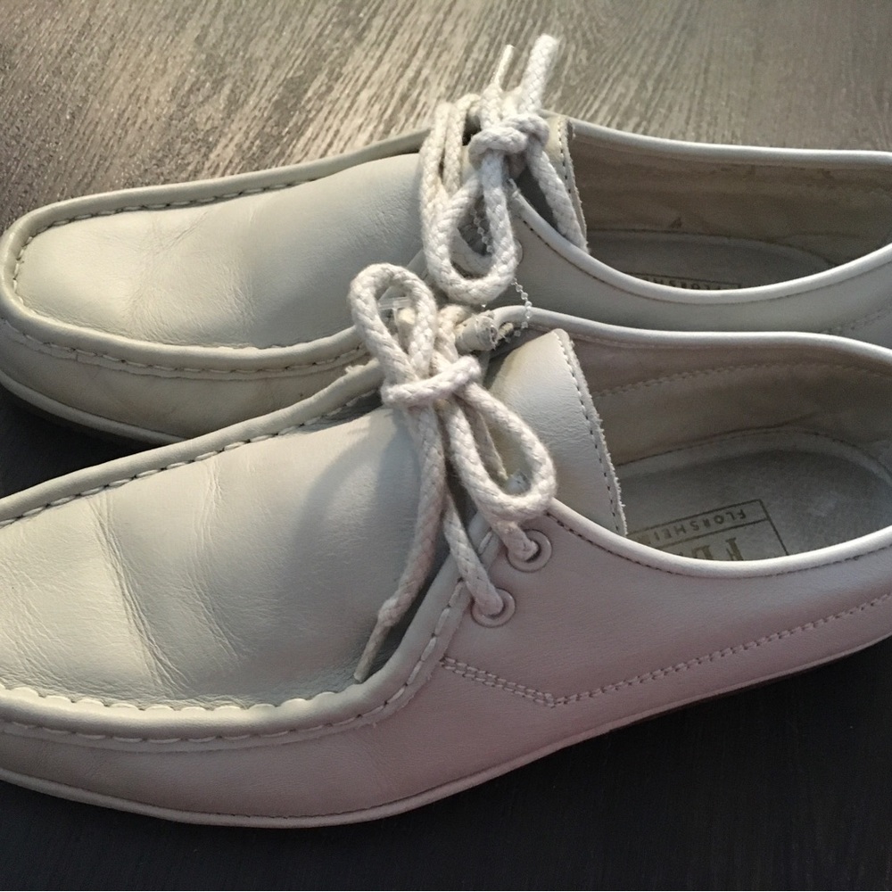 Florsheim Men’s Bone Leather Lace up Comfort Shoes Size 10 D
